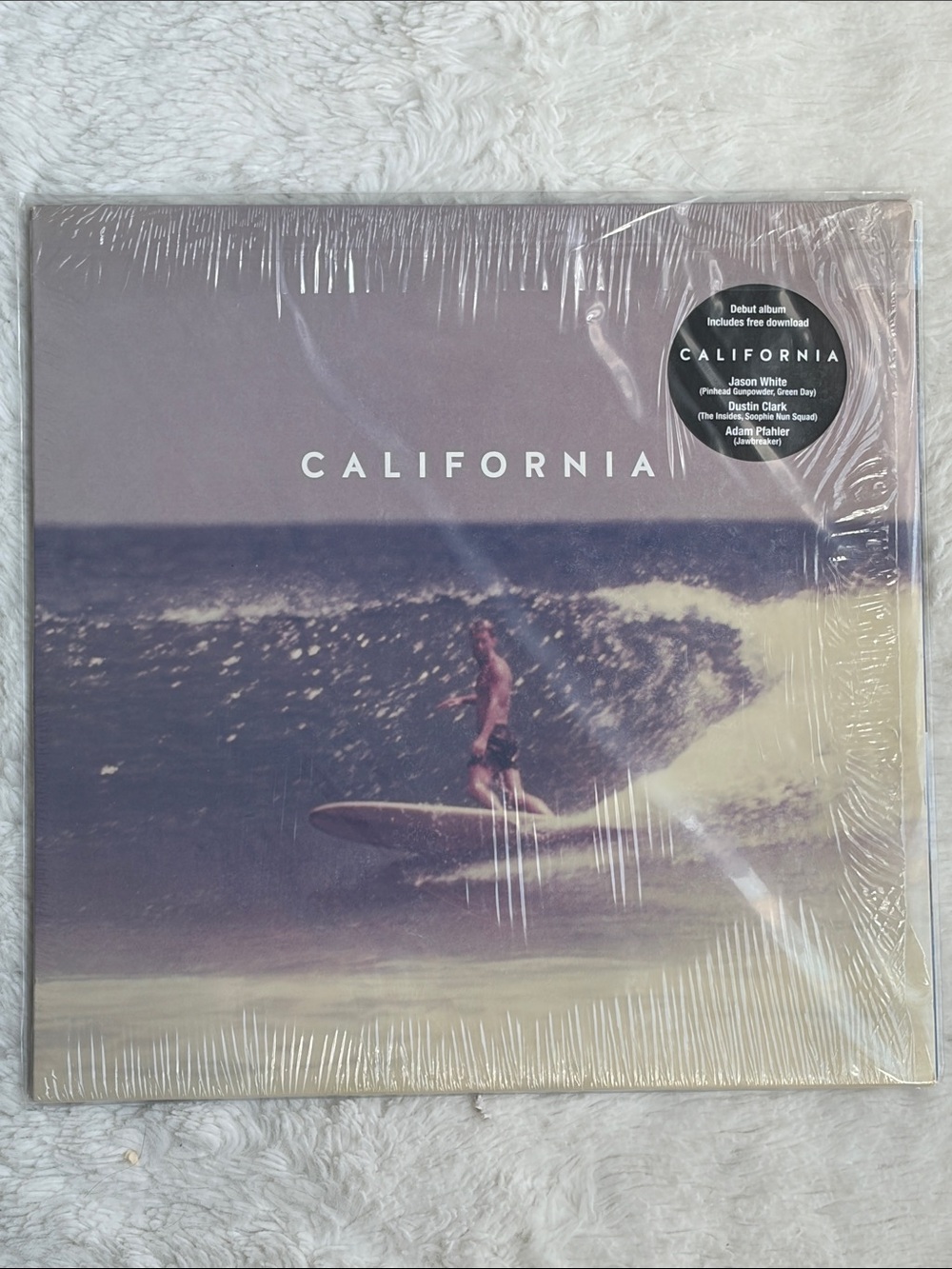 California Vinyl Record - Jason White (Purple/Blue Cover)